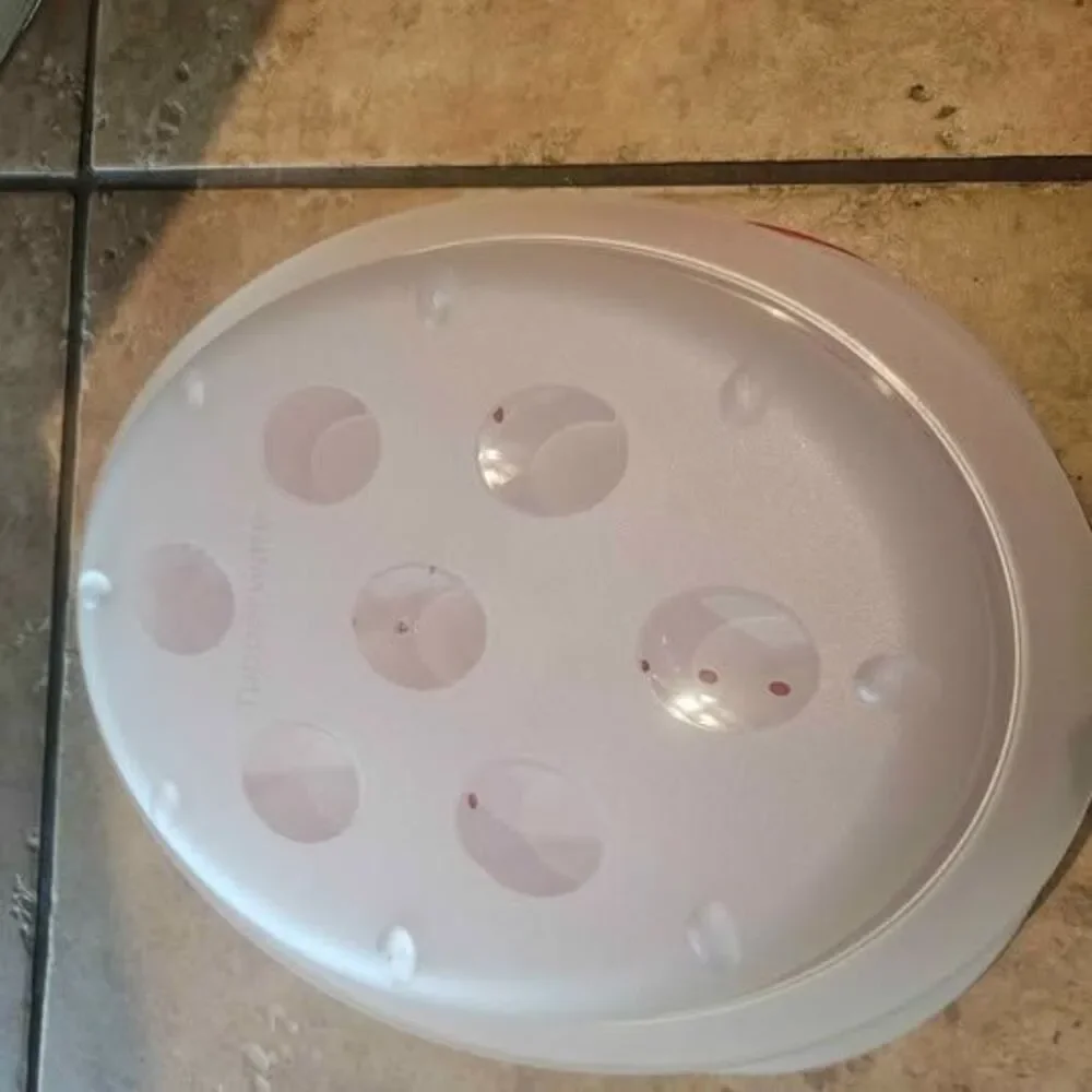 Tupperware Keep N Heat Oval Server 3 Piece 13.5